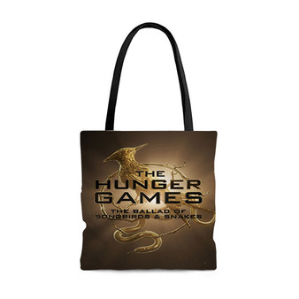 Pastele The Hunger Games The Ballad of Songbirds and Snakes Custom Personalized Tote Bag Awesome Unisex Polyester Cotton Bags AOP All Over Print Tote Bag School Work Travel Bags Fashionable Totebag