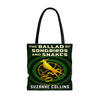 Pastele The Hunger Games The Ballad of Songbirds and Snakes Movie Custom Personalized Tote Bag Awesome Unisex Polyester Cotton Bags AOP All Over Print Tote Bag School Work Travel Bags Fashionable Totebag