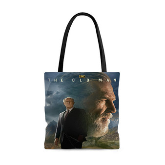 Pastele The Old Man Custom Personalized Tote Bag Awesome Unisex Polyester Cotton Bags AOP All Over Print Tote Bag School Work Travel Bags Fashionable Totebag