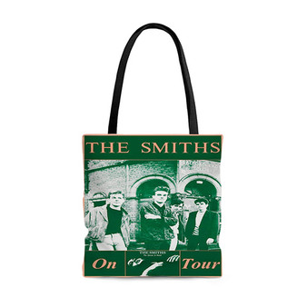 Pastele The Smiths Custom Personalized Tote Bag Awesome Unisex Polyester Cotton Bags AOP All Over Print Tote Bag School Work Travel Bags Fashionable Totebag