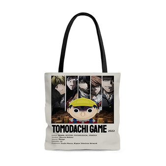 Pastele Tomodachi Game 2 Custom Personalized Tote Bag Awesome Unisex Polyester Cotton Bags AOP All Over Print Tote Bag School Work Travel Bags Fashionable Totebag