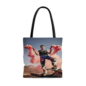 Pastele Zac Efron Custom Personalized Tote Bag Awesome Unisex Polyester Cotton Bags AOP All Over Print Tote Bag School Work Travel Bags Fashionable Totebag