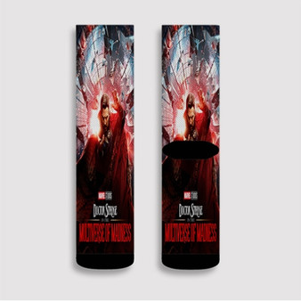 Pastele Doctor Strange in the Multiverse of Madness Custom Socks Sublimation Awesome Printed Sports Elite Socks Polyester Cushioned Bottoms Gym Gymnastic Running Yoga School Skatebording Basketball Spandex