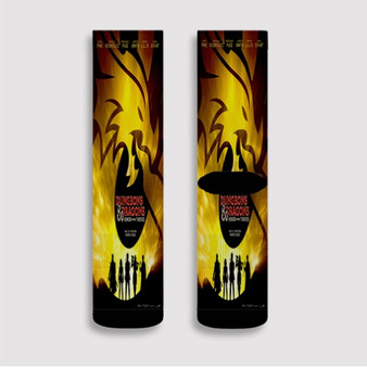 Pastele Dungeons and Dragons Honor Among Thieves Custom Socks Sublimation Awesome Printed Sports Elite Socks Polyester Cushioned Bottoms Gym Gymnastic Running Yoga School Skatebording Basketball Spandex