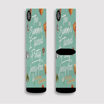 Pastele The Summer I Turned Pretty 4 Custom Socks Sublimation Awesome Printed Sports Elite Socks Polyester Cushioned Bottoms Gym Gymnastic Running Yoga School Skatebording Basketball Spandex