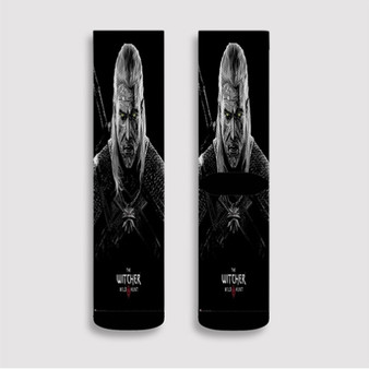 Pastele The Witcher Toxicity Poisoning Custom Socks Sublimation Awesome Printed Sports Elite Socks Polyester Cushioned Bottoms Gym Gymnastic Running Yoga School Skatebording Basketball Spandex