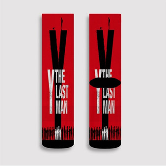 Pastele Y The Last Man Custom Socks Sublimation Awesome Printed Sports Elite Socks Polyester Cushioned Bottoms Gym Gymnastic Running Yoga School Skatebording Basketball Spandex