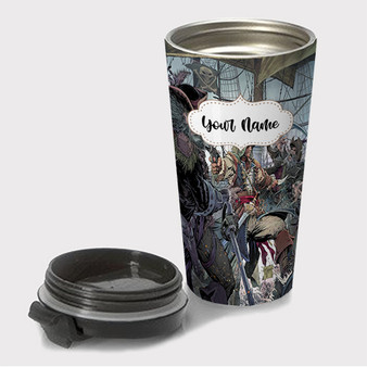 Pastele Assassins Creed Todd Mcfarlane Custom Travel Mug Awesome Personalized Name Stainless Steel Drink Bottle Hot Cold Leak-proof 15oz Coffee Tea Wine Trip Vacation Traveling Mug