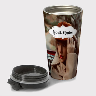 Pastele Taylor Swift All To Well Custom Travel Mug Awesome Personalized Name Stainless Steel Drink Bottle Hot Cold Leak-proof 15oz Coffee Tea Wine Trip Vacation Traveling Mug