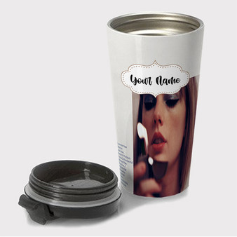 Pastele Taylor Swift Midnights 3am Edition jpeg Custom Travel Mug Awesome Personalized Name Stainless Steel Drink Bottle Hot Cold Leak-proof 15oz Coffee Tea Wine Trip Vacation Traveling Mug