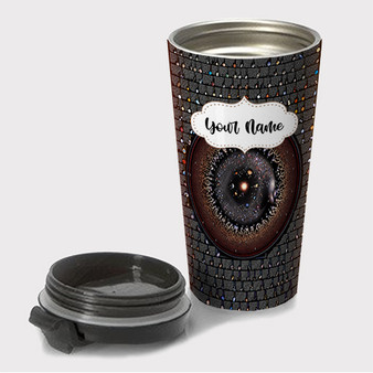 Pastele The Celestial Zoo Custom Travel Mug Awesome Personalized Name Stainless Steel Drink Bottle Hot Cold Leak-proof 15oz Coffee Tea Wine Trip Vacation Traveling Mug