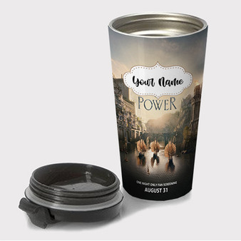 Pastele The Lord of the Rings The Rings of Power Custom Travel Mug Awesome Personalized Name Stainless Steel Drink Bottle Hot Cold Leak-proof 15oz Coffee Tea Wine Trip Vacation Traveling Mug