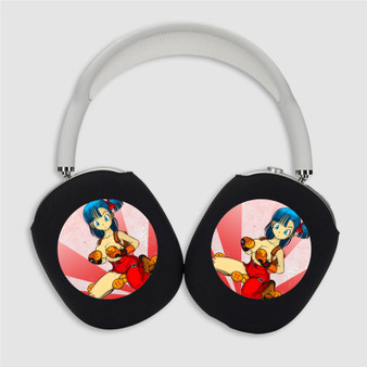 Pastele Bulma Dragon Ball Custom AirPods Max Case Cover Personalized Hard Smart Protective Cover Shock-proof Dust-proof Slim Accessories for Apple AirPods Pro Max Black White Colors