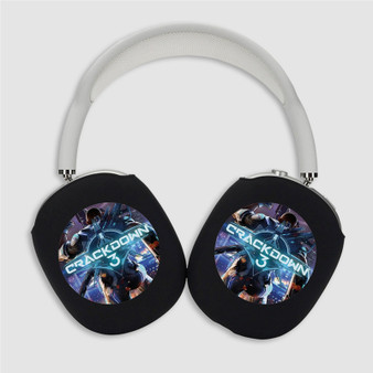 Pastele Crackdown 3 Custom AirPods Max Case Cover Personalized Hard Smart Protective Cover Shock-proof Dust-proof Slim Accessories for Apple AirPods Pro Max Black White Colors