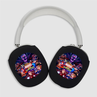 Pastele Marvel vs Capcom Infinite Custom AirPods Max Case Cover Personalized Hard Smart Protective Cover Shock-proof Dust-proof Slim Accessories for Apple AirPods Pro Max Black White Colors