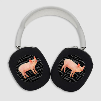 Pastele shane dawson pig Custom AirPods Max Case Cover Personalized Hard Smart Protective Cover Shock-proof Dust-proof Slim Accessories for Apple AirPods Pro Max Black White Colors