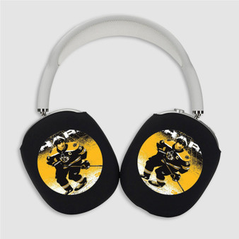 Pastele Zdeno Ch ra NHL Boston Bruins Custom AirPods Max Case Cover Personalized Hard Smart Protective Cover Shock-proof Dust-proof Slim Accessories for Apple AirPods Pro Max Black White Colors