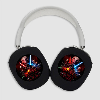 Pastele Star Wars The Last Jedi Movie Custom AirPods Max Case Cover Personalized Hard Smart Protective Cover Shock-proof Dust-proof Slim Accessories for Apple AirPods Pro Max Black White Colors