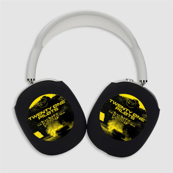 Pastele Twenty One Pilots The Bandito Tour Custom AirPods Max Case Cover Personalized Hard Smart Protective Cover Shock-proof Dust-proof Slim Accessories for Apple AirPods Pro Max Black White Colors