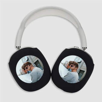Pastele Jack Avery Why Don t Why Custom AirPods Max Case Cover Personalized Hard Smart Protective Cover Shock-proof Dust-proof Slim Accessories for Apple AirPods Pro Max Black White Colors