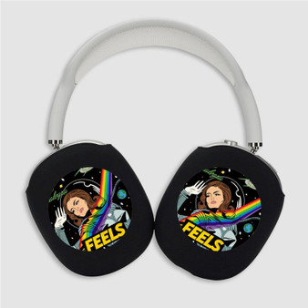 Pastele Sometimes Snoh Aalegra Feat Logic Custom AirPods Max Case Cover Personalized Hard Smart Protective Cover Shock-proof Dust-proof Slim Accessories for Apple AirPods Pro Max Black White Colors