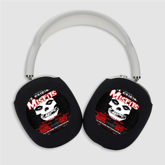 Pastele THe Original Misfits Riot Fest Poster Wall Decor Custom AirPods Max Case Cover Personalized Hard Smart Protective Cover Shock-proof Dust-proof Slim Accessories for Apple AirPods Pro Max Black White Colors