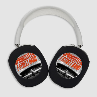 Pastele Bruce Springsteen E Street 2023 Tour jpeg Custom AirPods Max Case Cover Awesome Personalized Hard Smart Protective Cover Shock-proof Dust-proof Slim Accessories for Apple AirPods Pro Max Black White Colors