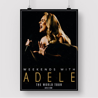 Pastele Adele 2023 World Tour Custom Silk Poster Awesome Personalized Print Wall Decor 20 x 13 Inch 24 x 36 Inch Wall Hanging Art Home Decoration Posters