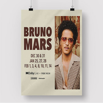 Pastele Bruno Mars 2023 Tour Custom Silk Poster Awesome Personalized Print Wall Decor 20 x 13 Inch 24 x 36 Inch Wall Hanging Art Home Decoration Posters
