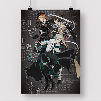 Pastele Bungou Stray Dogs 4th Season Custom Silk Poster Awesome Personalized Print Wall Decor 20 x 13 Inch 24 x 36 Inch Wall Hanging Art Home Decoration Posters