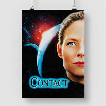 Pastele Contact 1997 Movie Custom Silk Poster Awesome Personalized Print Wall Decor 20 x 13 Inch 24 x 36 Inch Wall Hanging Art Home Decoration Posters