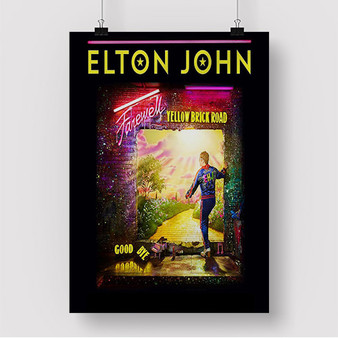 Pastele Elton John Farewell 2023 Tour jpeg Custom Silk Poster Awesome Personalized Print Wall Decor 20 x 13 Inch 24 x 36 Inch Wall Hanging Art Home Decoration Posters