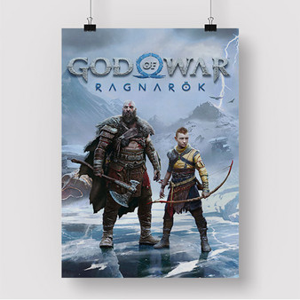Pastele God of War Ragnar k Custom Silk Poster Awesome Personalized Print Wall Decor 20 x 13 Inch 24 x 36 Inch Wall Hanging Art Home Decoration Posters