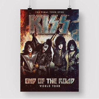Pastele Kiss End of the Road World Tour Custom Silk Poster Awesome Personalized Print Wall Decor 20 x 13 Inch 24 x 36 Inch Wall Hanging Art Home Decoration Posters