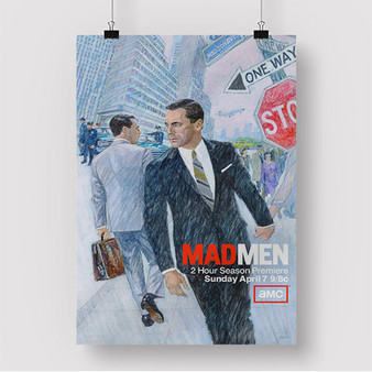 Pastele Mad Men Vintage Custom Silk Poster Awesome Personalized Print Wall Decor 20 x 13 Inch 24 x 36 Inch Wall Hanging Art Home Decoration Posters