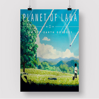 Pastele Planet of Lana Custom Silk Poster Awesome Personalized Print Wall Decor 20 x 13 Inch 24 x 36 Inch Wall Hanging Art Home Decoration Posters