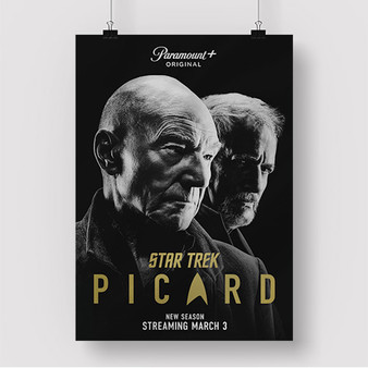Pastele Star Trek Picard Custom Silk Poster Awesome Personalized Print Wall Decor 20 x 13 Inch 24 x 36 Inch Wall Hanging Art Home Decoration Posters