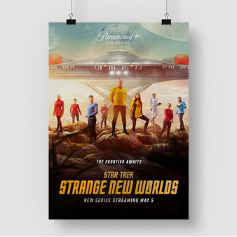 Pastele Star Trek Strange New Worlds Custom Silk Poster Awesome Personalized Print Wall Decor 20 x 13 Inch 24 x 36 Inch Wall Hanging Art Home Decoration Posters