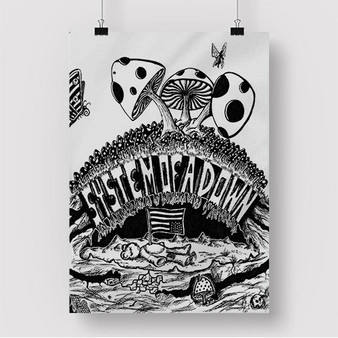 Pastele System of a Down Poster Custom Silk Poster Awesome Personalized Print Wall Decor 20 x 13 Inch 24 x 36 Inch Wall Hanging Art Home Decoration Posters