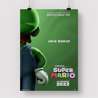 Pastele The Super Mario Bros Movie 4 jpeg Custom Silk Poster Awesome Personalized Print Wall Decor 20 x 13 Inch 24 x 36 Inch Wall Hanging Art Home Decoration Posters