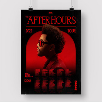 Pastele The Weeknd After Hours Tour 2022 4 Custom Silk Poster Awesome Personalized Print Wall Decor 20 x 13 Inch 24 x 36 Inch Wall Hanging Art Home Decoration Posters