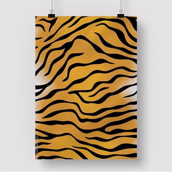 Pastele Tiger Skin Custom Silk Poster Awesome Personalized Print Wall Decor 20 x 13 Inch 24 x 36 Inch Wall Hanging Art Home Decoration Posters