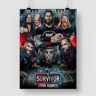 Pastele WWE Survivor Series War Games Custom Silk Poster Awesome Personalized Print Wall Decor 20 x 13 Inch 24 x 36 Inch Wall Hanging Art Home Decoration Posters
