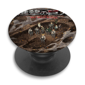 Pastele Attack on Titan The Final Season Part 3 Custom PopSockets Awesome Personalized Phone Grip Holder Pop Up Stand Out Mount Grip Standing Pods Apple iPhone Samsung Google Asus Sony Phone Accessories