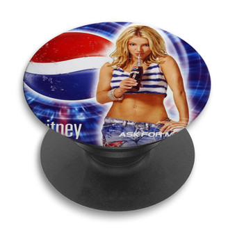 Pastele Britney Spears Pepsi Custom PopSockets Awesome Personalized Phone Grip Holder Pop Up Stand Out Mount Grip Standing Pods Apple iPhone Samsung Google Asus Sony Phone Accessories