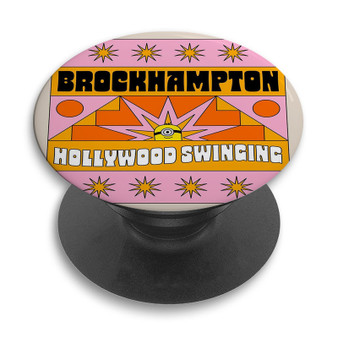 Pastele BROCKHAMPTON Hollywood Swinging Custom PopSockets Awesome Personalized Phone Grip Holder Pop Up Stand Out Mount Grip Standing Pods Apple iPhone Samsung Google Asus Sony Phone Accessories