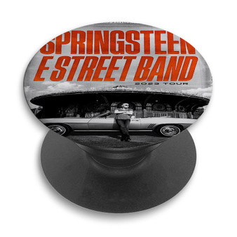 Pastele Bruce Springsteen E Street 2023 Tour jpeg Custom PopSockets Awesome Personalized Phone Grip Holder Pop Up Stand Out Mount Grip Standing Pods Apple iPhone Samsung Google Asus Sony Phone Accessories