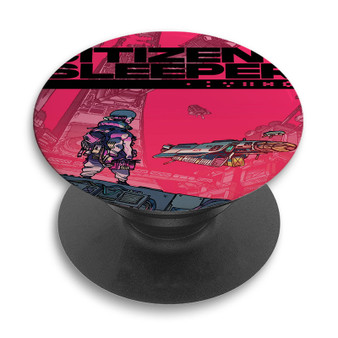 Pastele Citizen Sleeper Custom PopSockets Awesome Personalized Phone Grip Holder Pop Up Stand Out Mount Grip Standing Pods Apple iPhone Samsung Google Asus Sony Phone Accessories