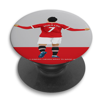 Pastele Cristiano Ronaldo Custom PopSockets Awesome Personalized Phone Grip Holder Pop Up Stand Out Mount Grip Standing Pods Apple iPhone Samsung Google Asus Sony Phone Accessories