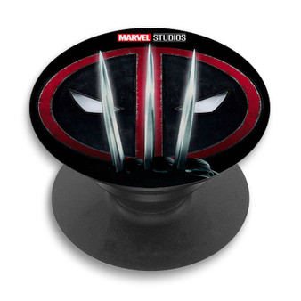 Pastele Deadpool 3 Custom PopSockets Awesome Personalized Phone Grip Holder Pop Up Stand Out Mount Grip Standing Pods Apple iPhone Samsung Google Asus Sony Phone Accessories